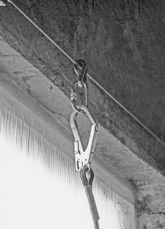 Монтаж лееров,  страховочных канатов,  горизонтальных анкерных линий